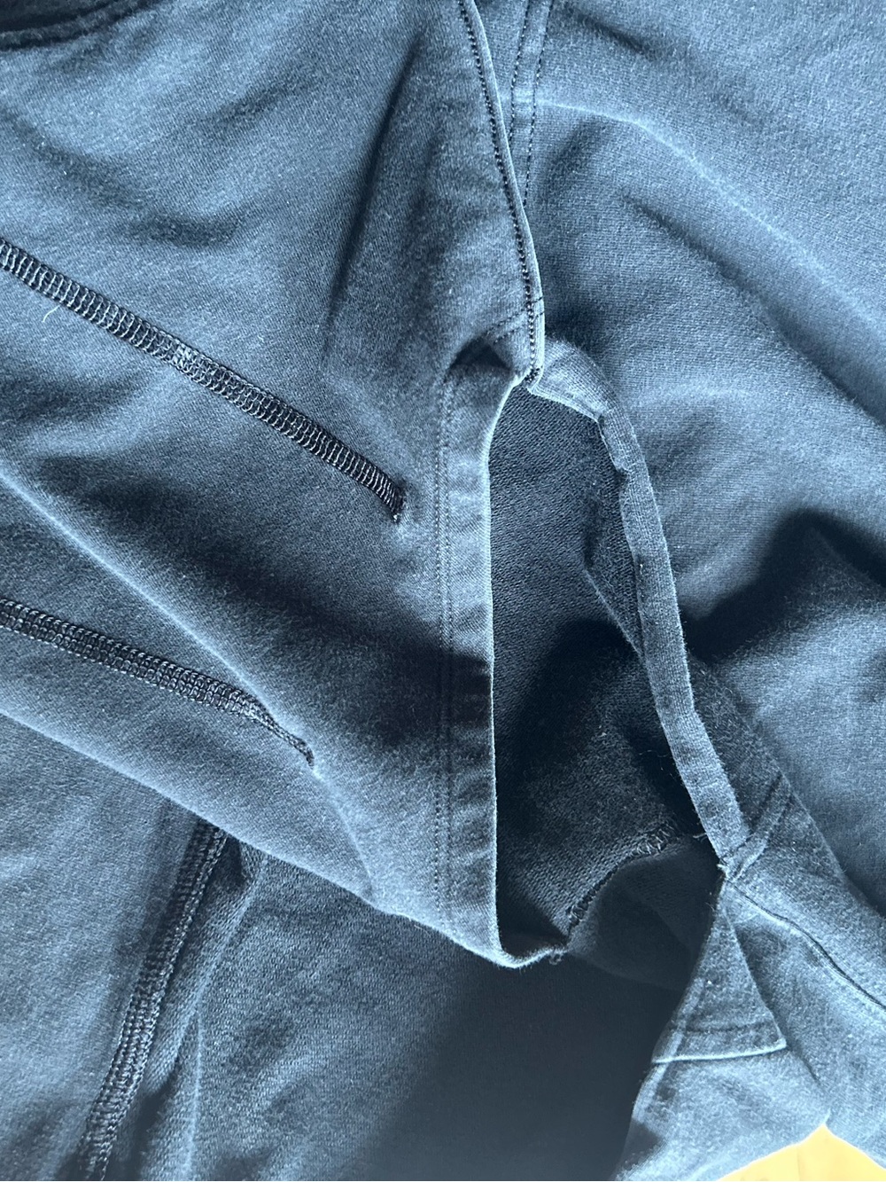 Lululemon Black Oversized Pullover Hoodie with Embossed Back Logo - Picture 12 of 12
